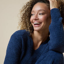 Load image into Gallery viewer, Softies - Oprah's Fave 2024 - Solid Marshmallow V-Neck Lounge Set
