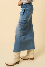 Load image into Gallery viewer, Insane Gene USA - SUPER MAXI CARGO SKIRT: L

