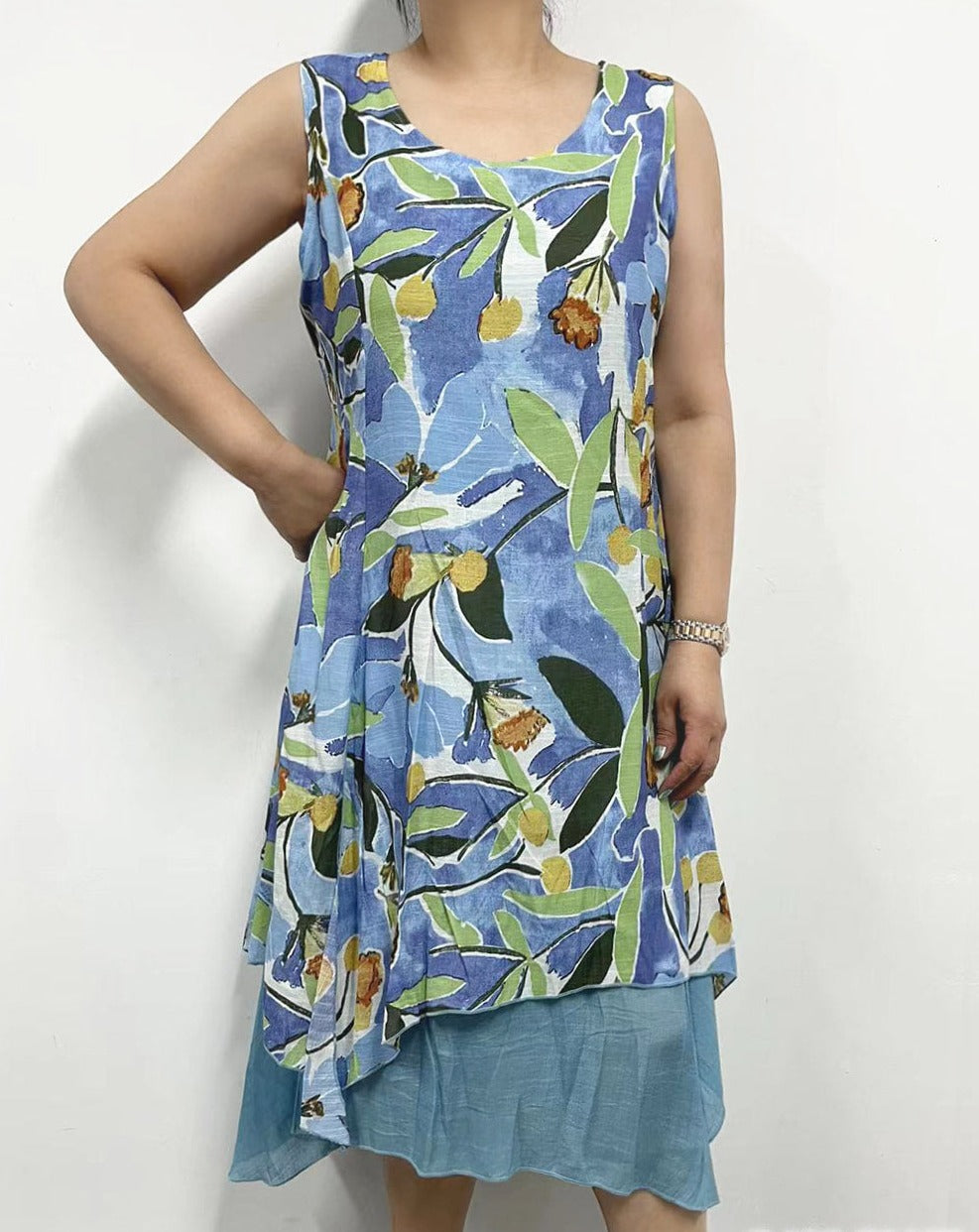 S24 Water Colour Dress G429