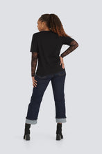 Load image into Gallery viewer, FW26 JESSICA LAURA TSHIRT W/ LACE SLEEVES
