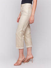 Load image into Gallery viewer, FOIL CUFF STRAIGHT LEG PANTS
