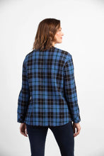 Load image into Gallery viewer, PLAID MANDARIN SHIRT H75830
