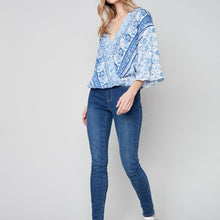 Load image into Gallery viewer, CROSS OVER BLOUSE C4466
