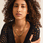 Load image into Gallery viewer, FRIENDS CHUNKY CURB CHAIN NECKLACE
