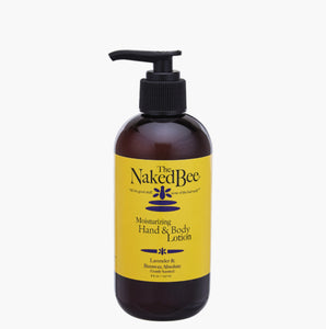 LAVENDER & BEESWAX HAND & BODY LOTION 8OZ