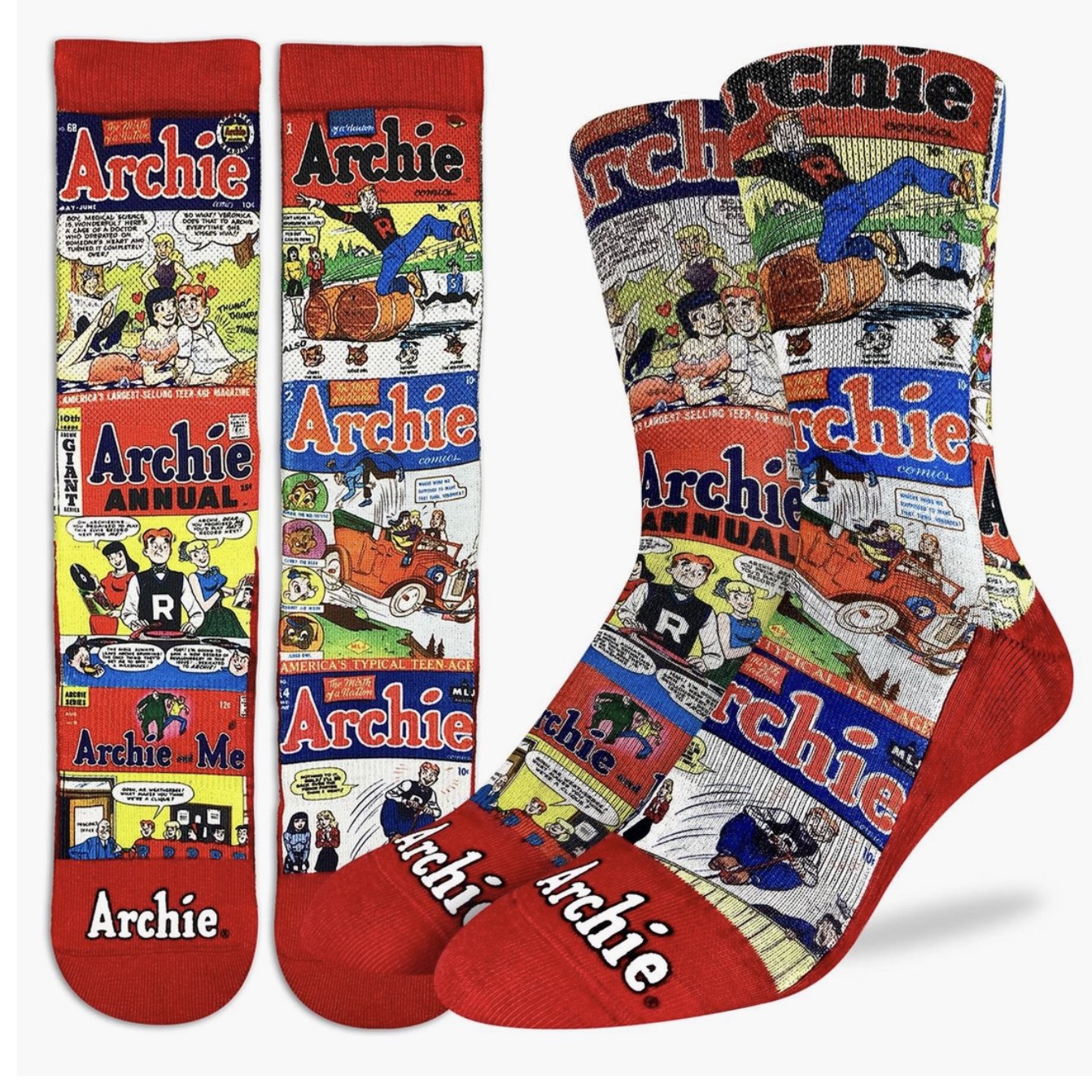 WOMENS 5-9 Archie Comics Socks
