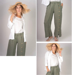 FRONT BUTTON PANT 12-10072