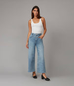 Load image into Gallery viewer, Lola Jeans - MILAN-JB High Rise Wide Leg Jeans 31&quot; Inseam: 31 / 31&quot; Inseam / Jaded Blue
