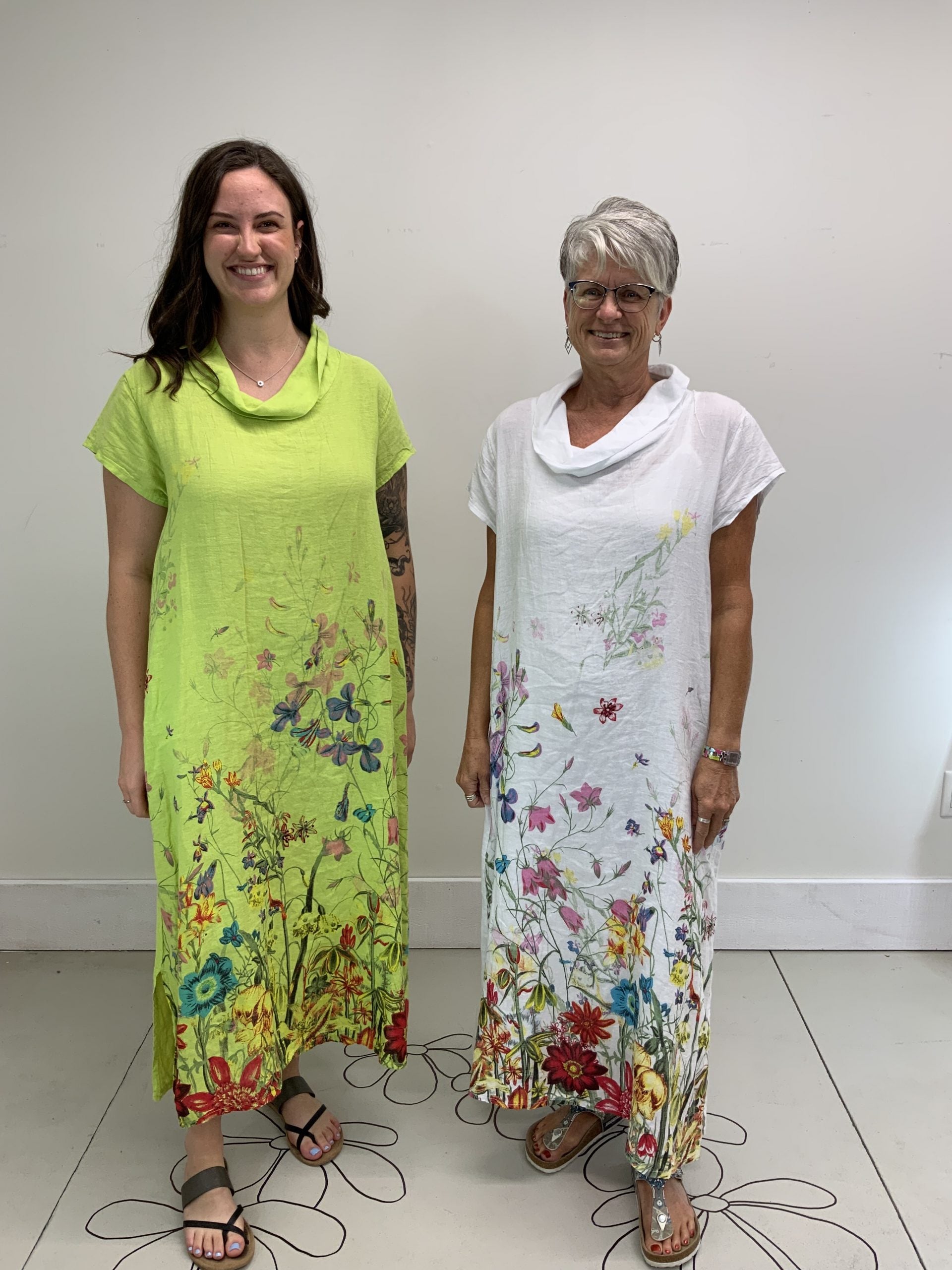 LINEN BUTTERFLY DRESS RO9159