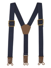 Load image into Gallery viewer, Boys Flannel Buttondown and Suspenders Set*
