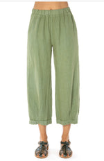 Load image into Gallery viewer, UTZ PLEAT  PANT SOLID LINEN
