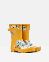 Load image into Gallery viewer, WELLIES GOLD-FLORAL
