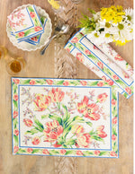 Load image into Gallery viewer, TULIP DANCE PLACEMAT SET 4
