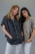 Load image into Gallery viewer, ELITE IMPORTS ZIP HOODIE CHARCOAL MS90667 O/S
