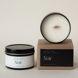 LOUISA JONES CANDLES 4 0Z NOIR