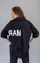 Load image into Gallery viewer, BLACK GRAPHIC BLOUSE SD8809
