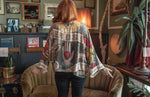 Load image into Gallery viewer, Friendship Love and Truth Short Kimono Robe
