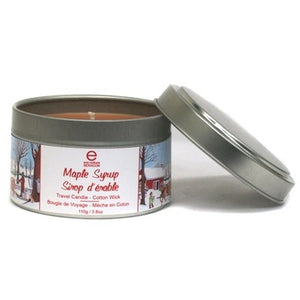 MAPLE CANDLE TRAVEL TIN
