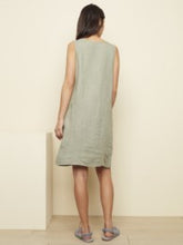 Load image into Gallery viewer, SLEEVLESS V NECK DRESS C3115/035B
