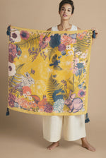 Load image into Gallery viewer, SUMMER WOODLAND SILK SCARF BLOOM

