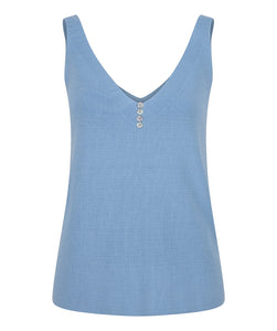 ESQUALO KNIT CAMISOLE BLUE SP2303000