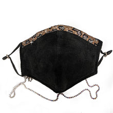 Load image into Gallery viewer, BLING MASK WITH CHAIN
