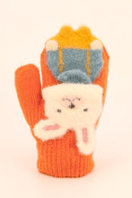 Load image into Gallery viewer, POWDER PAL MITTENS TANGERINE BUNNY
