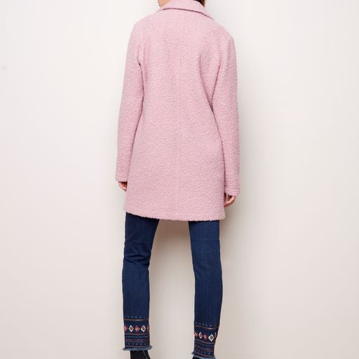 BOUCLE KNIT COAT C6141RR-708A