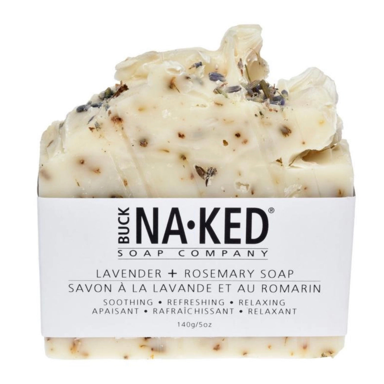 BUCK NAKED LAVENDER & ROSEMARY SOAP