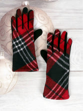 Load image into Gallery viewer, PLAID TOUCH SCREEN GLOVES GL1176
