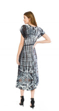 Load image into Gallery viewer, TIE DYE UMBRELLA DRESS DT1799 GREY
