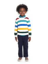 Load image into Gallery viewer, Boys 3-Piece Striped Sweater Set*
