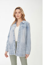 Load image into Gallery viewer, LONG DENIM JACKET 1825669

