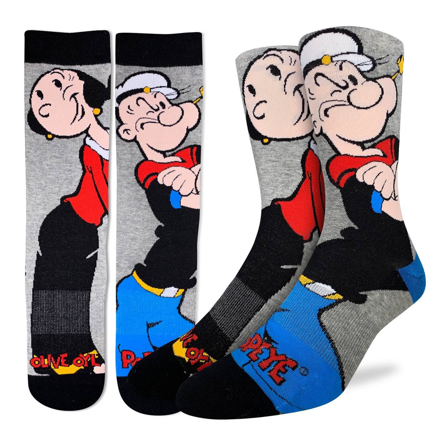 Good Luck Sock - Men's Popeye and Olive Socks