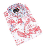 Load image into Gallery viewer, RED PLAMS SHORT SLEEVE M-10590
