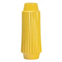 Load image into Gallery viewer, ELLA FACETED CERAMIC 14 ”VASE
