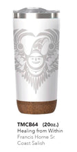 Load image into Gallery viewer, CORK BASE TRAVEL MUG NATIVE NORTHWEST
