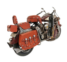 Load image into Gallery viewer, BURGUNDY MOTORCYCLE METAL
