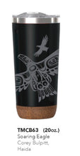 Load image into Gallery viewer, CORK BASE TRAVEL MUG NATIVE NORTHWEST
