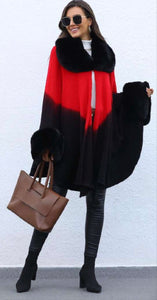 RED BLACK CAPE WCT280