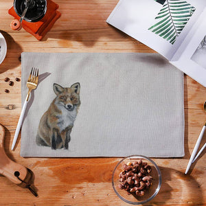Fox Artwork 1 Placemat, Table Linen
