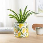 Load image into Gallery viewer, LEMON MOTIF 6”VASE
