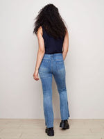 Load image into Gallery viewer, SIDE BUTTONS FLARE PANT C5369-431A
