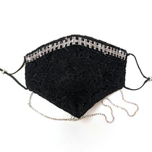 Load image into Gallery viewer, BLING MASK WITH CHAIN
