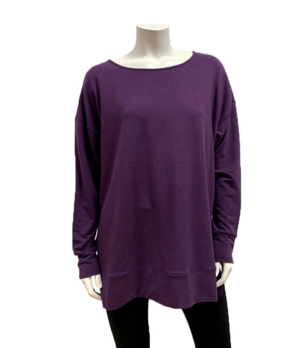 BAMBOO TERRY BANDED TUNIC 1067