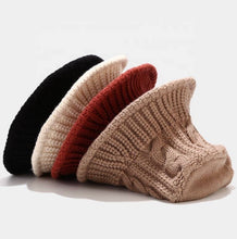 Load image into Gallery viewer, CABLE KNIT BUCKET HAT
