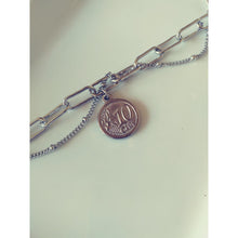 Load image into Gallery viewer, ATELIER SYP STAINLESS STEEL MAYA COIN BRACELET
