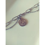 Load image into Gallery viewer, ATELIER SYP STAINLESS STEEL MAYA COIN BRACELET

