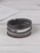 Load image into Gallery viewer, RHINESTONE WRAP MAGNETIC BRACELET BR1089
