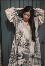 Load image into Gallery viewer, Wildwood Reversible Printed Bamboo Dress / Layering Tunic
